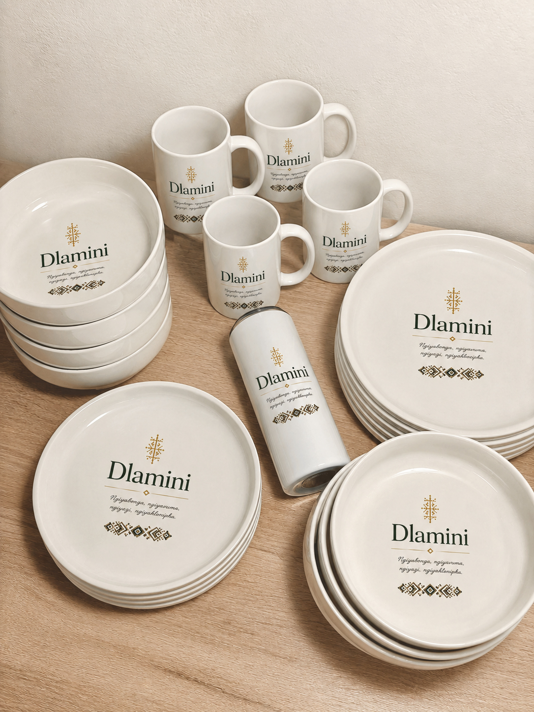 Personalised dinner set