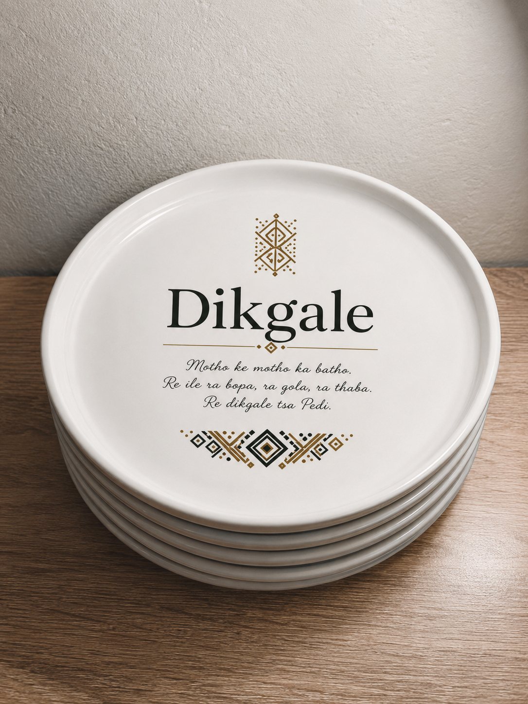 In Loving Memory Keepsake Plate — personalised South African dishware by Dishd