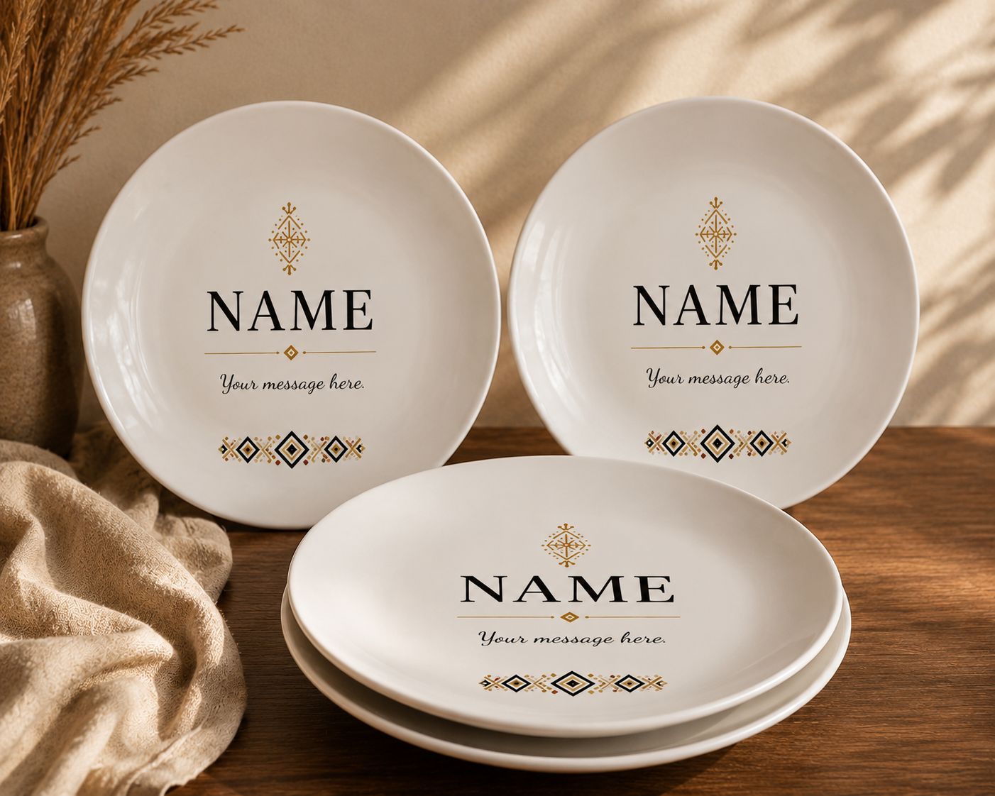 Personalised dinner set